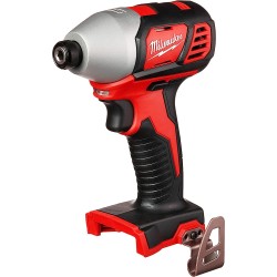 Milwaukee 2656-20 M18 18V 1/4 Inch Hex Impact Driver with 1,500 in-lbs Torque (Tool Only)